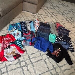 Lot of boys carters clothes 24months - 2t